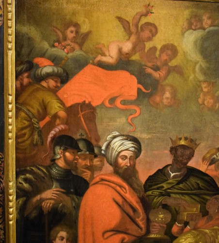 Louis XIII - Adoration des Mages - Flandres 1ere moitié du 17e siècle